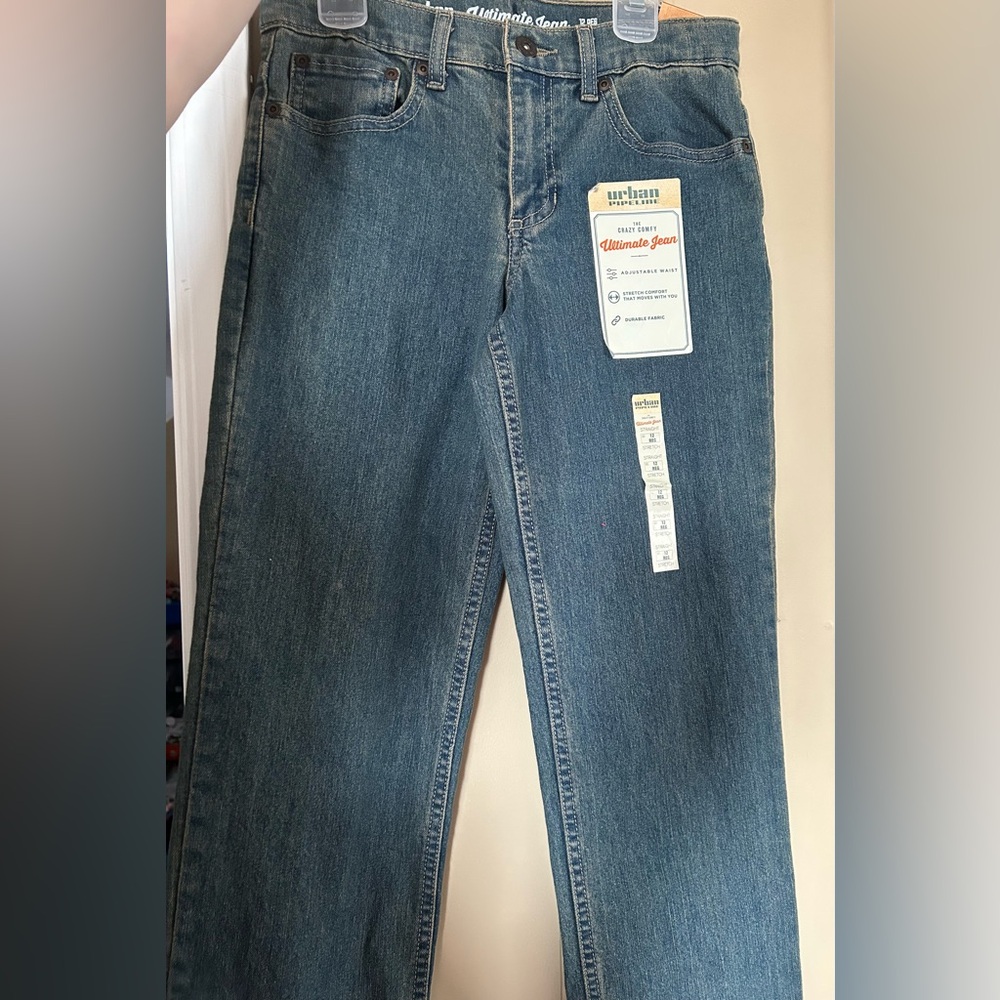 Urban Pipeline Relaxed Fit Blue Jeans